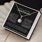 To My Beautiful Soulmate | Eternal Hope Necklace | Black Wave