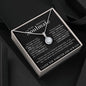 To My Beautiful Soulmate | Eternal Hope Necklace | Black Wave