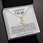 To My Beautiful Wife | Alluring Beauty Necklace | Plain White | Life Without You