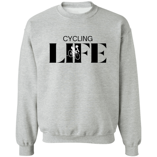 Cycling Life Pullover Sweatshirt