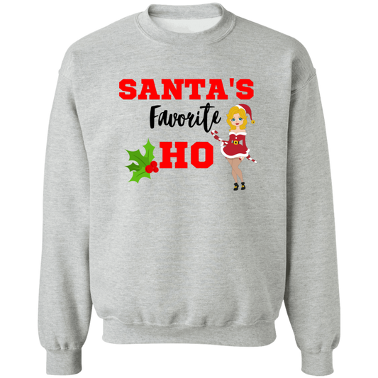 Santa's Favourite Ho Pullover Sweatshirt