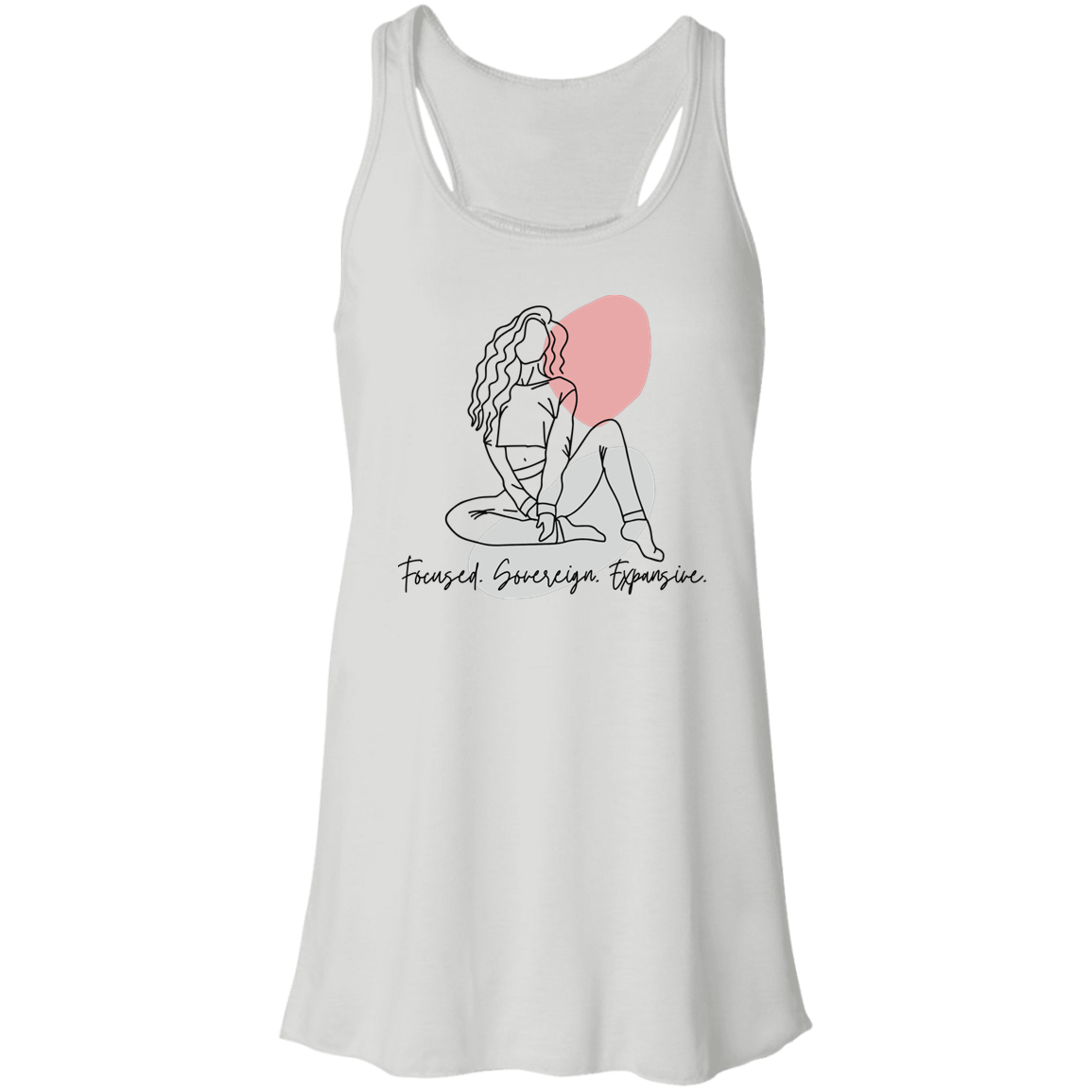 Focused Sovereign Expansive Flowy Racerback Tank Top