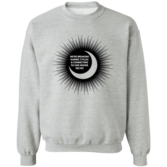 Karmic Cycles Moon Pullover Sweatshirt