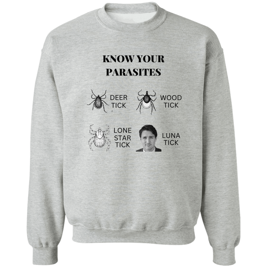 Know Your Parasites Pullover Sweatshirt