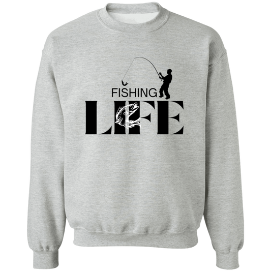 Fishing Life Pullover Sweatshirt