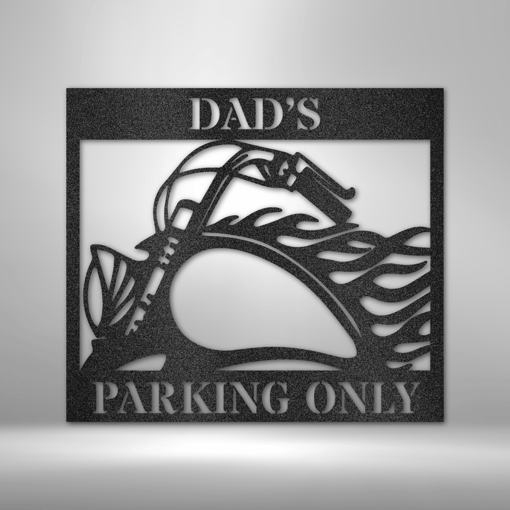 Hog Parking - Steel Sign