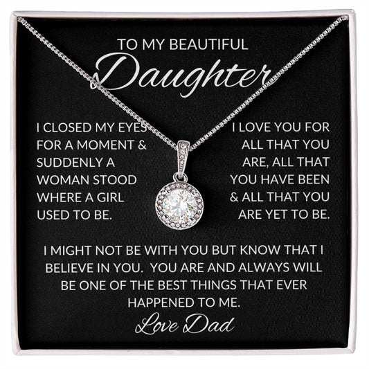 To My Beautiful Daughter | Eternal Hope Necklace | The Best Thing | Love Dad